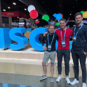 avodaq Mitarbeitende auf der Cisco Live in Las Vegas